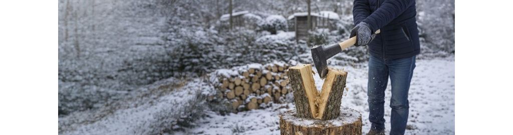 Kloofbijl met overslagbeschermer