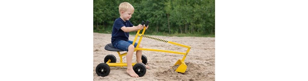 Voor de kleine graafmachinist!