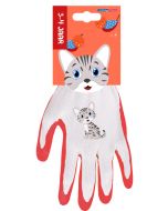 Kinderwerkhandschoenen - Poes - 3-4 jaar