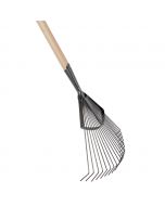 Gazonhark - Gesmeed - Professioneel - 14 tanden - Essenhouten steel - 160 cm