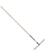 Tuinhark - Gesmeed - Professioneel - 16 tanden - Essenhouten steel - 160 cm 