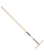 Asfalthark - 12 tanden - 30 cm - Gesmeed staal - Essenhouten steel - 160 cm