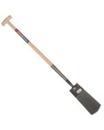 Draineerspade - Blank gepolijst - Essenhouten steel - 76 cm