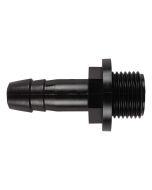 Slangtule - Met buitendraad - Kunststof - 1/2 inch naar 13 mm