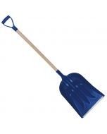 Snow/grain shovel pp blue+d-st