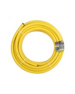 Gele slang 1 inch 25m, getricoteerd high twist resistant system