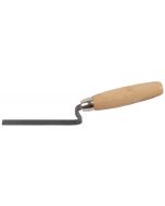 Gesmeed voegijzer 8 mm met handgreep in hout