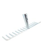 Tuinhark - 14 tanden - Verzinkt - 35 cm - Zonder steel