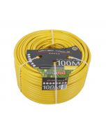 Getricoteerde gele slang, high twist resistant 1/2" - 100 m