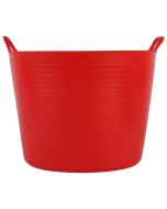 Flexibele kuip - Met hendels - Kunststof - 38 liter - Rood