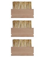 Onkruidborstels - 3 stuks - Voor houder - Zonder steel