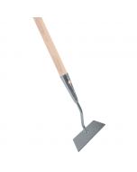 Schoffel - Verzinkt - 18 centimeter - Essenhouten steel - 160 cm