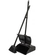 Dustpan and brush - With long handle - Professional - Lockable - Collapsible - Click system