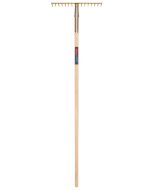 Asfalthark - 16 tanden - 40 cm - Gesmeed staal - Essenhouten steel - 160 cm