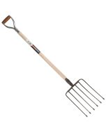 Bietenvork - 6 tanden - Professioneel - Essenhouten steel - 85 cm