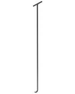Manhole cover hook - Painted steel - T-handle - 80 centimeters