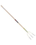 Hooivork - 3 tanden - Met veerbus - Essenhouten steel - 150 cm