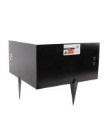 Border edge - Corten steel - Linkable - 100 x 7.5 cm