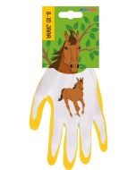 Kinderwerkhandschoenen - Paard - 8-10 jaar