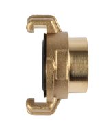 Gk-snelkoppeling 3/4inch met aansluiting inwendige draad (messing) op kaart