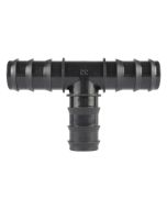 Slangtule - T-stuk - Kunststof - Voor 1 1/4 inch