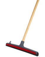 Terrasbezem - Vloertrekker - Multifunctioneel - Houten steel - 140 cm