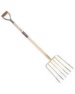 Maïsvork - 6 tanden - Essenhouten steel - 85 cm
