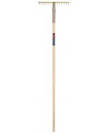 Asfalthark - 14 tanden - 35 cm - Gesmeed staal - Essenhouten steel - 160 cm