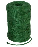 Jute touw groen 90m