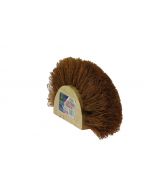 Ragebol - Hout - Kokosharen - 25 centimeter - Zonder steel