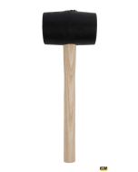 Rubberen hamer - 680 gram - Essenhouten steel