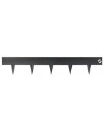 Border edge - Corten steel - Linkable - 100 x 7.5 cm