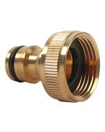 Kraannippel 3/4 inch met inwendige draad (messing) op kaart