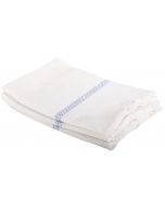 Dweil katoen 50x80cm wit 3 stuks