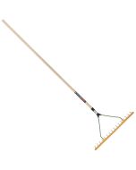 Polyhark - Recht model - Met egaliseerrand - Essenhouten steel - 160 cm