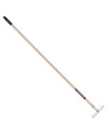 Tuinhark - 8 tanden - Verzinkt - 20 cm - Essenhouten steel - 160 cm 