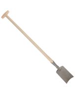Betuwse Kleispade - Blank gepolijst - Essenhouten steel - 100 cm