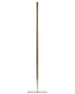 Dutch Garden - Garden rake - Stainless steel - FSC wood