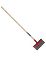 Concrete scraper - Hardened steel - 30 cm - Ash wood handle - 130 cm