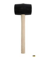 Rubberen hamer - 900 gram - Essenhouten steel