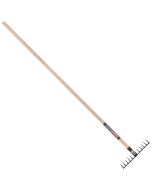 Tuinhark - Gesmeed - Professioneel - 12 tanden - Essenhouten steel - 160 cm 