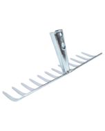 Tuinhark - 12 tanden - Verzinkt - 30 cm - Zonder steel