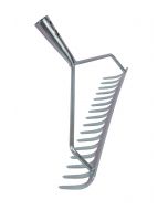 Shackle rake 16 tines galvanized loose
