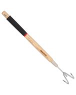 Handkrabber - Verzinkt - Essenhouten steel - Soft grip