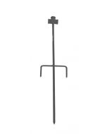 Metalen piket t met 1/2 inch aansluiting inwendige draad lengte 60 cm