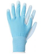 Werkhandschoenen - Polyester - Blauw - Maat L - Ultralicht