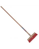 Weed broom - Steel bristles - Wooden handle - 140 cm