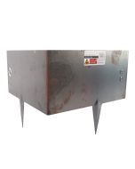 Border edge - Corten steel - Linkable - 100 x 7.5 cm