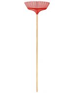 Bladhark - Basic - Kunststof - Houten steel - 140 cm