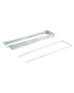 Grondpennen - Gronddoekpennen - 20 x 5 cm - Verzinkt staal - 10 stuks